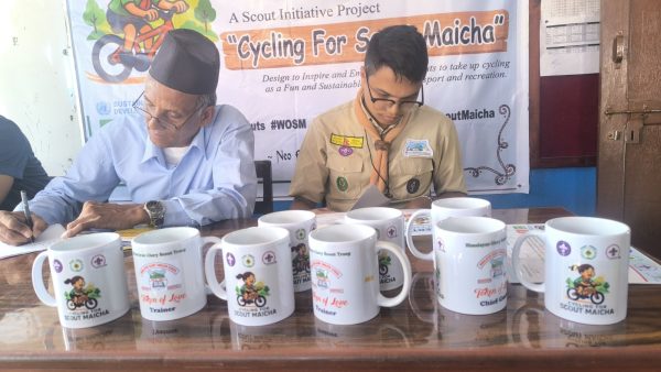 हिमालयन ग्लोरीमा छात्रा स्काउटहरूको साइकल प्रशिक्षण सफलतापूर्वक सम्पन्न