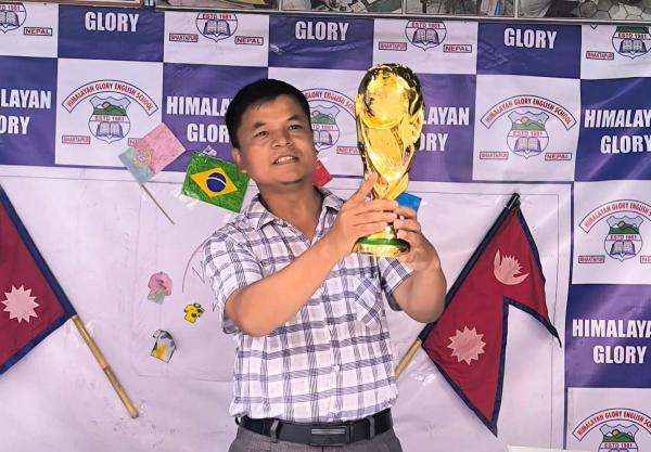 हिमालयन ग्लोरी स्कूलमा ‘World Cup Footbal Mania 2026’ सम्पन्न